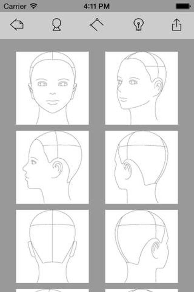 blank-head-diagram
