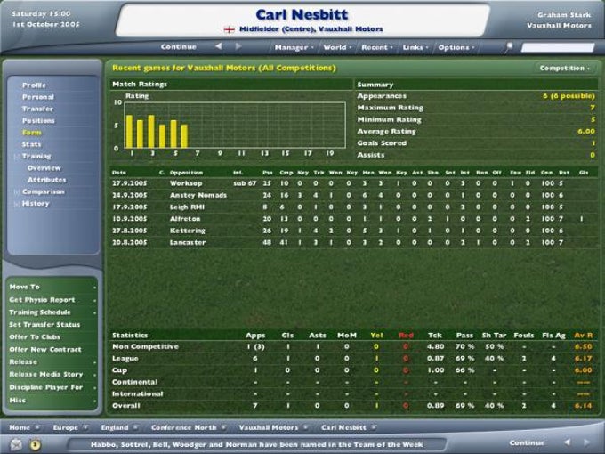 Football Manager 2006 for Windows - Free download and software