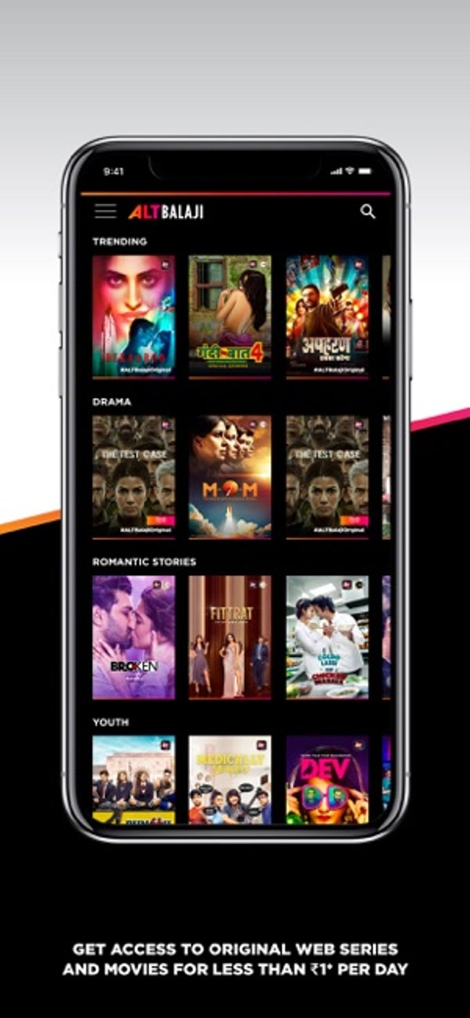 ALTBalaji Webseries & Movies for iOS - Free download and software reviews -  CNET Download