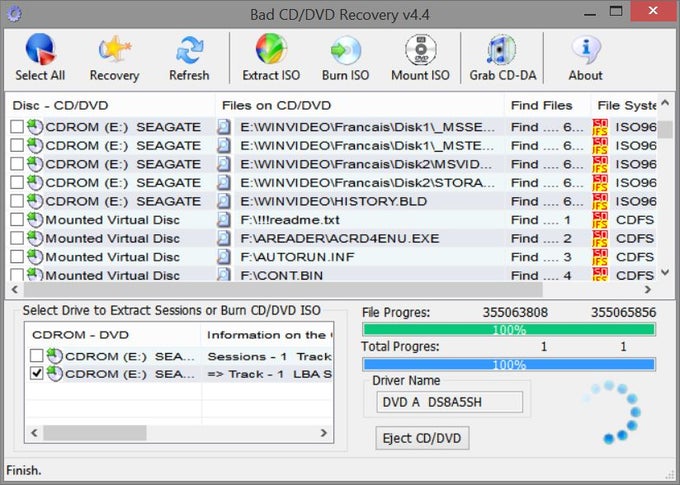 Bad CD DVD Recovery Free download and software reviews CNET