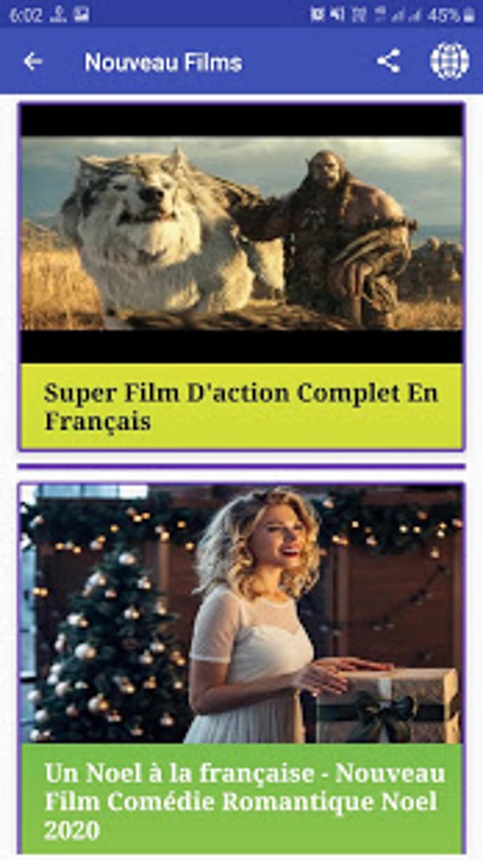 Films Gratuits Entier en Francais for Android - Free download and software  reviews - CNET Download