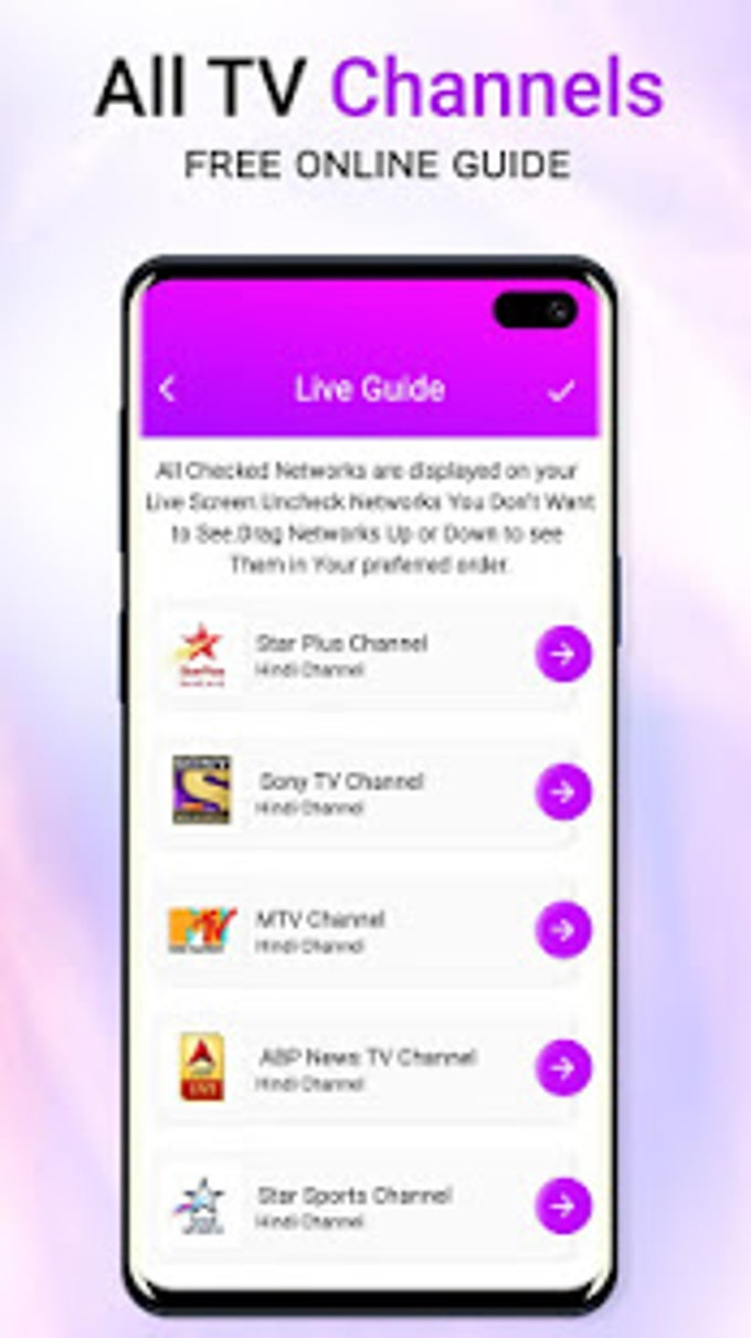 Live TV Channels Free Online Guide for Android Free download and software reviews CNET Download