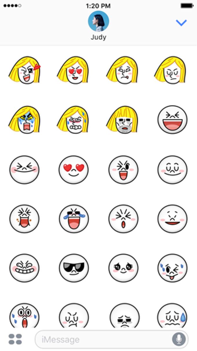 Line Sticker James