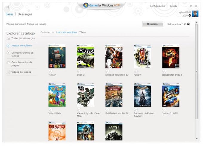 Microsoft live games discount