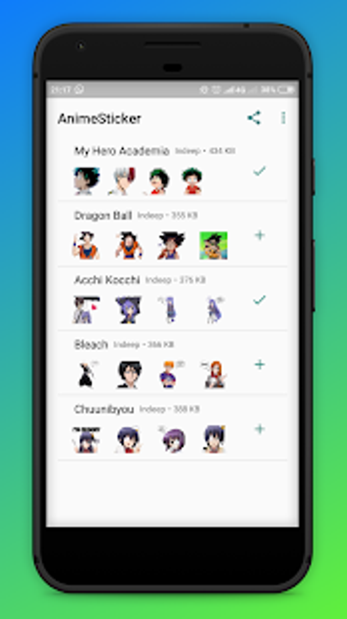 Hot Anime Stickers For Whatsapp WAStickerApps for Android - Free download  and software reviews - CNET Download