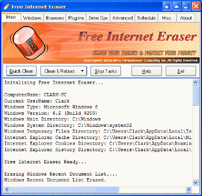 Internet eraser pro discount