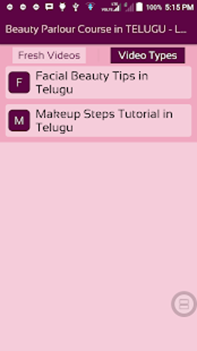 Beauty Parlour Course in TELUGU - Learn Parlor for Android - Free download  and software reviews - CNET Download