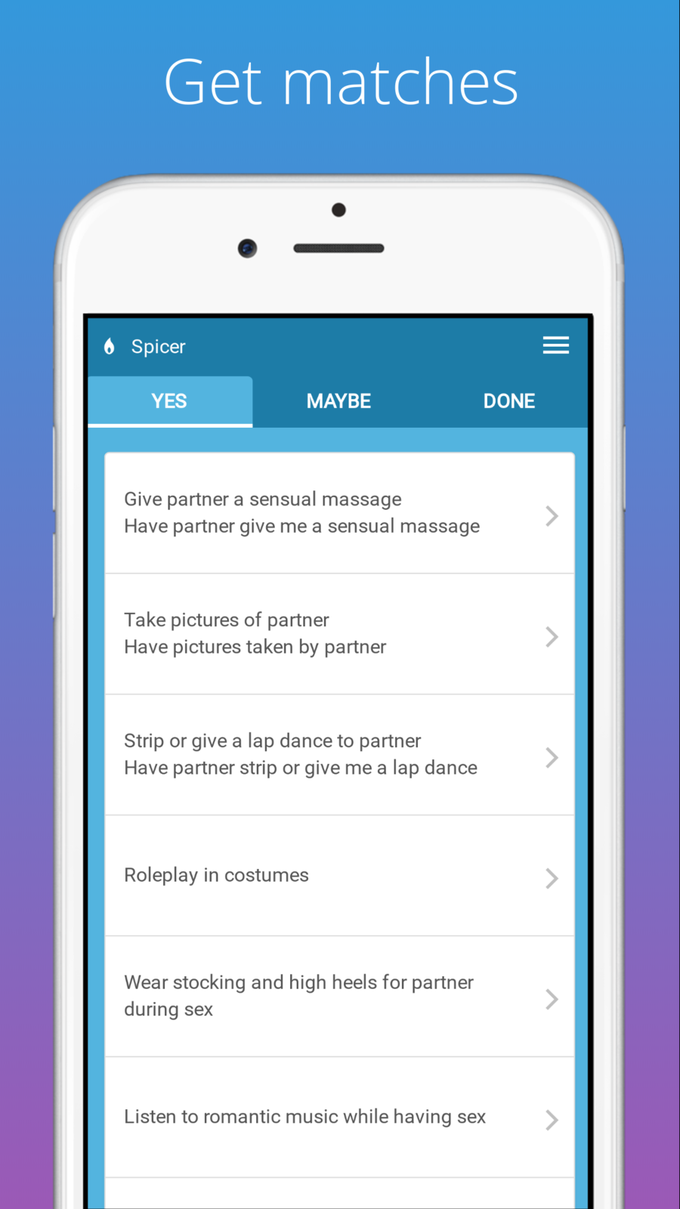 Spicer - Sex ideas for couples for iOS - Free download and software reviews  - CNET Download