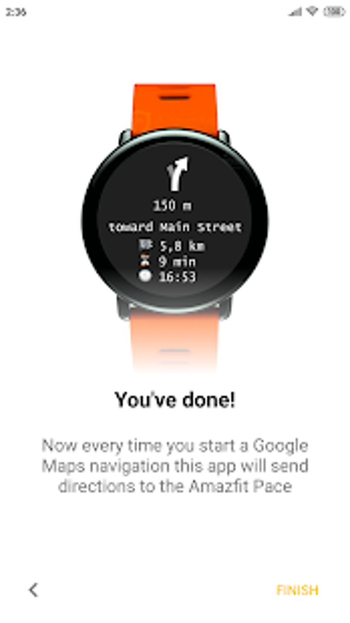 Amazfit stratos google maps hotsell