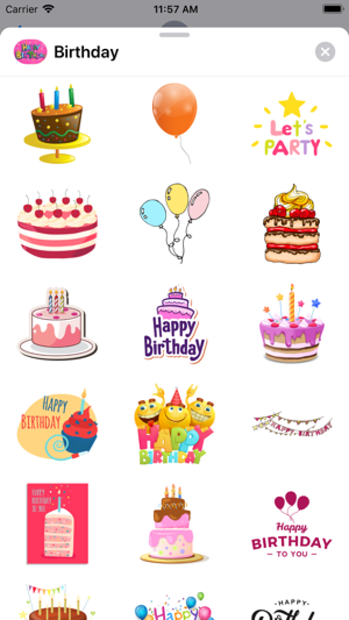 100+ Happy Birthday Stickers for iOS - Free download and software reviews -  CNET Download