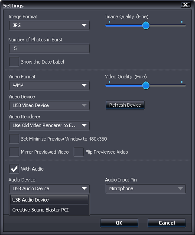 Windows Webcam Settings Web Camera Settings Windows 10