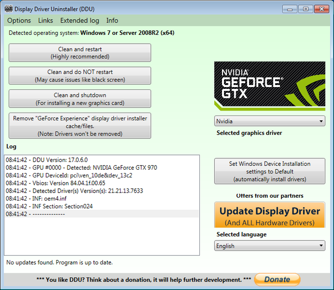 Shops driver gtx 970 windows 10