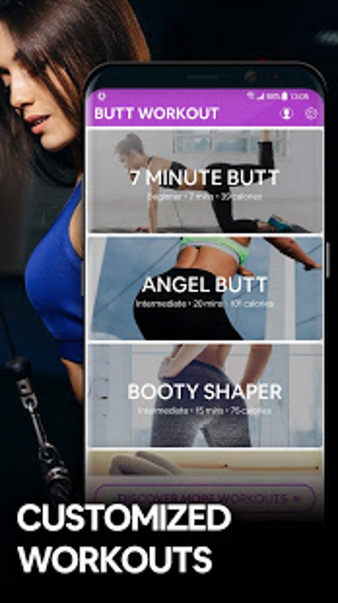 Butt Workout by 7M | Booty & Buttocks Workout App for Android - Free  download and software reviews - CNET Download