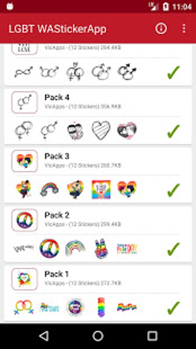 LGBT Gay Lesbian Stickers for chat - WAStickerApps for Android - Free  download and software reviews - CNET Download