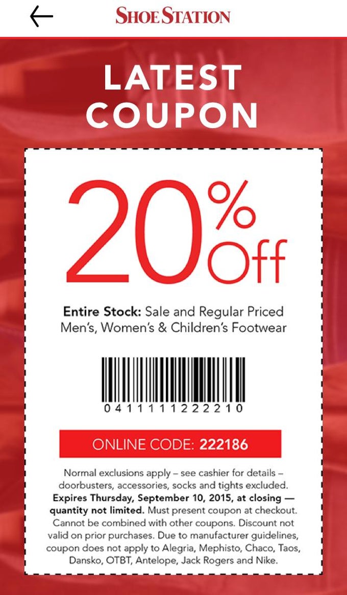 shoe station nike coupon