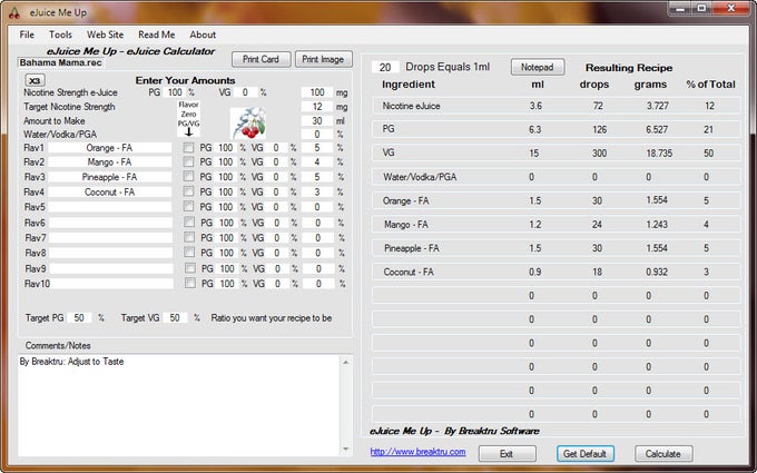 elfbar elfa master akku How to use an E-liquid Calculator! main image 1