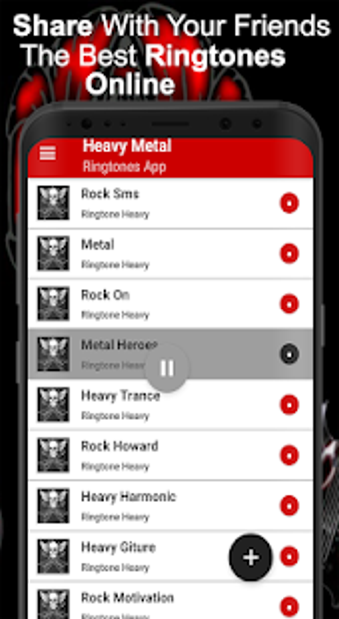 Rock Ringtones Heavy Metal Ringtones for Android - Free download and  software reviews - CNET Download