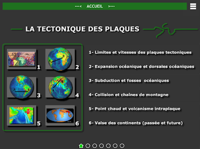 animation du mouvement des plaques tectoniques