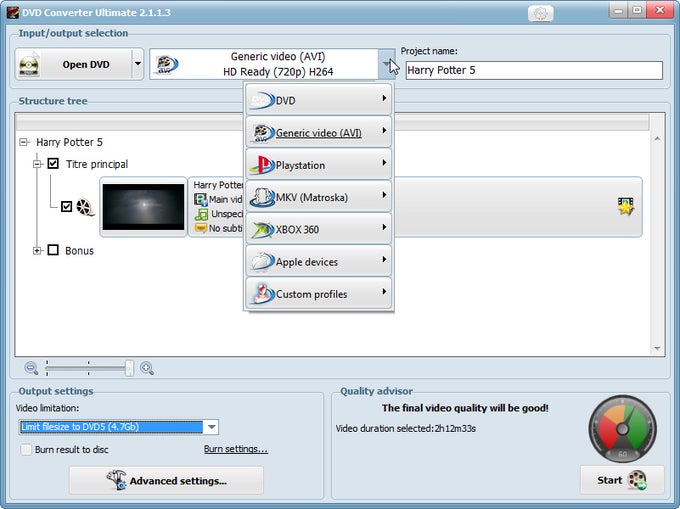 vso dvd converter ultimate