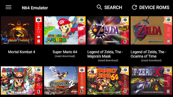 N64 Emulator Super N64 Emulator APK Download For Android Free
