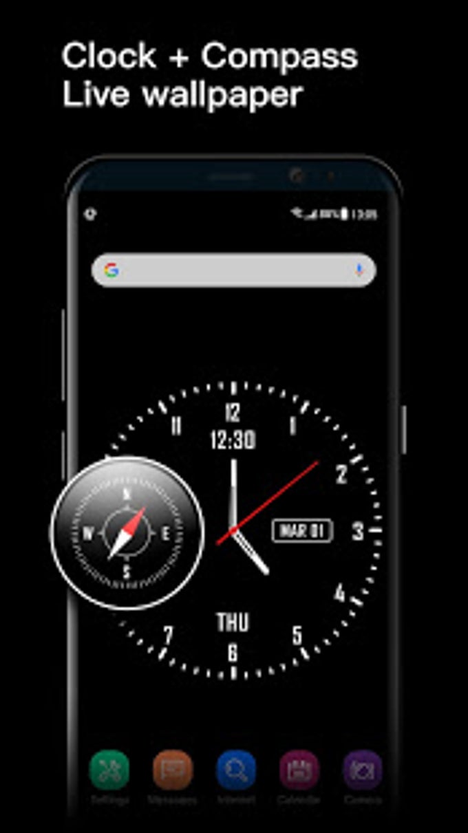 Clockup - A Live Clock \u0026 Timer Watch Mobile App Design, image size:680x1211