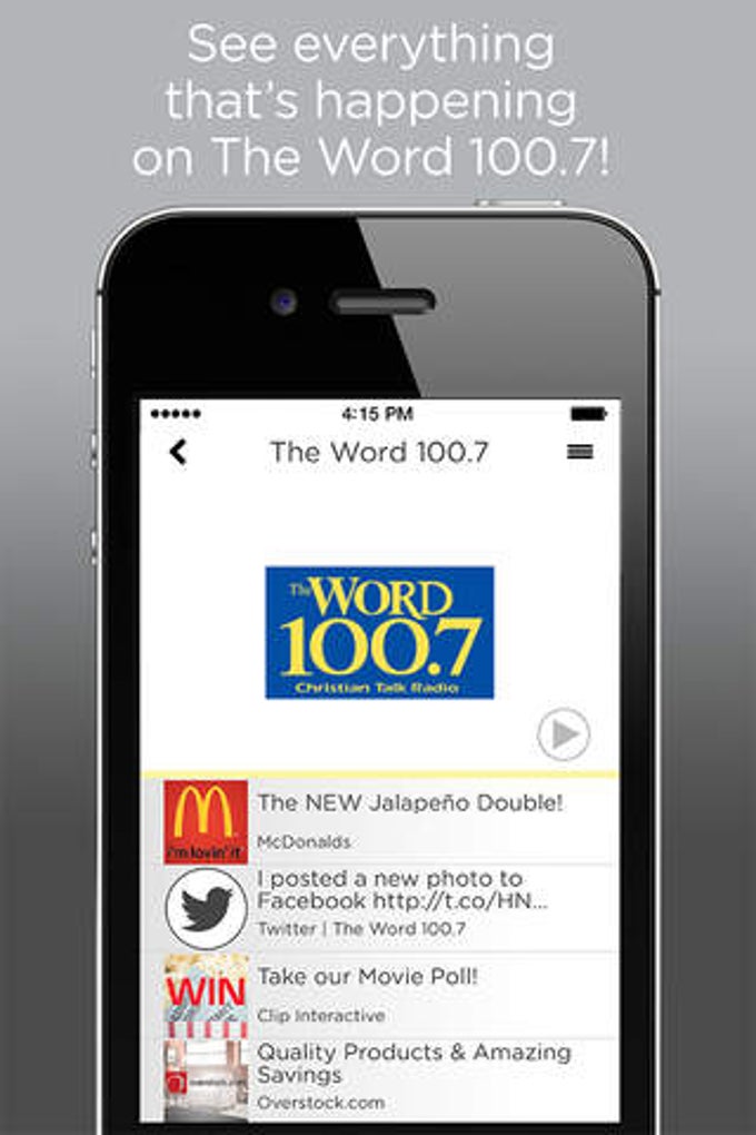 The Word 100.7 for iOS Free download and software reviews CNET Download