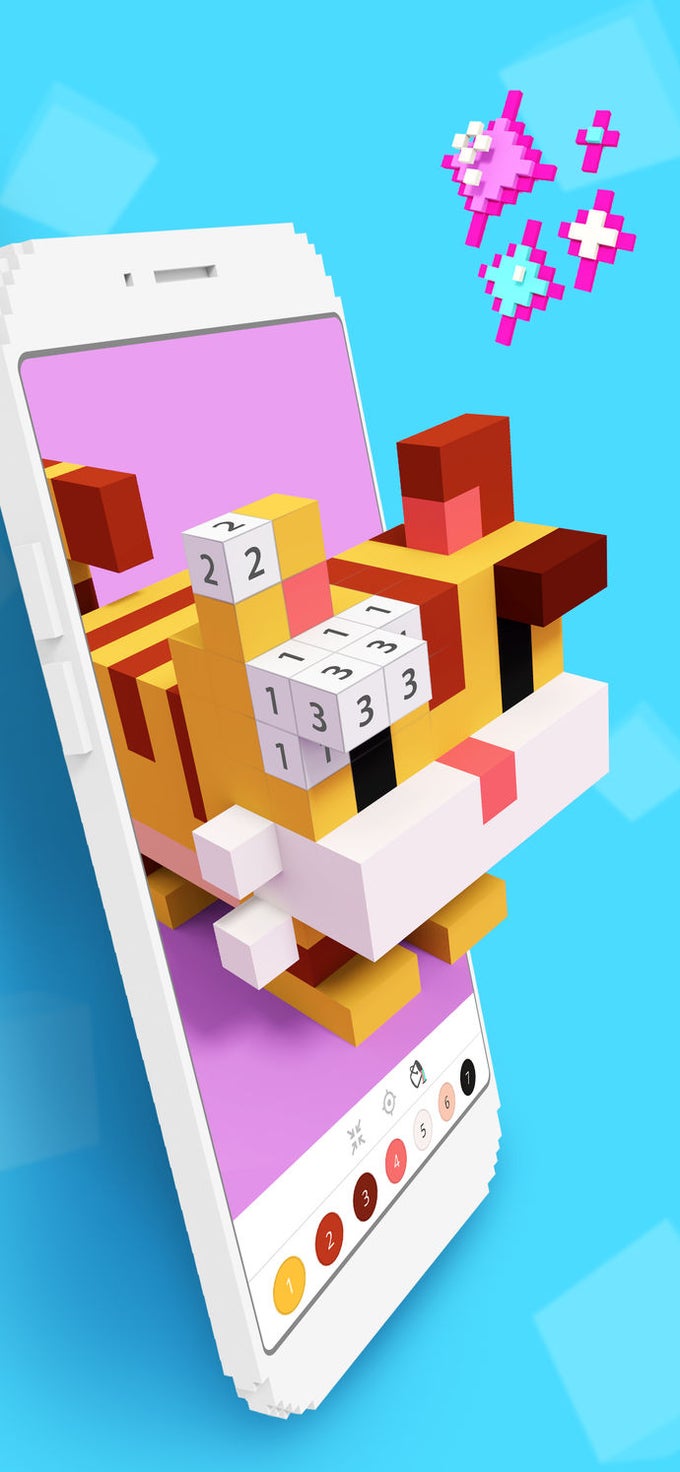 Voxel - 3D Color by Number & Pixel Coloring Book for Android - Free  download and software reviews - CNET Download