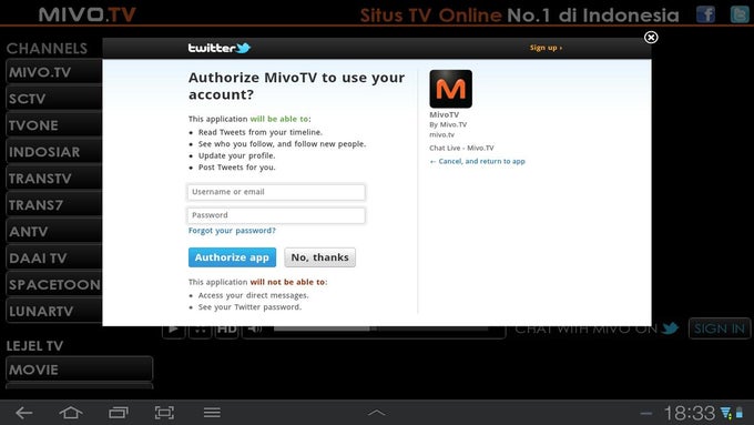 Mivo TV Apk Mod Nonton Live Streaming
