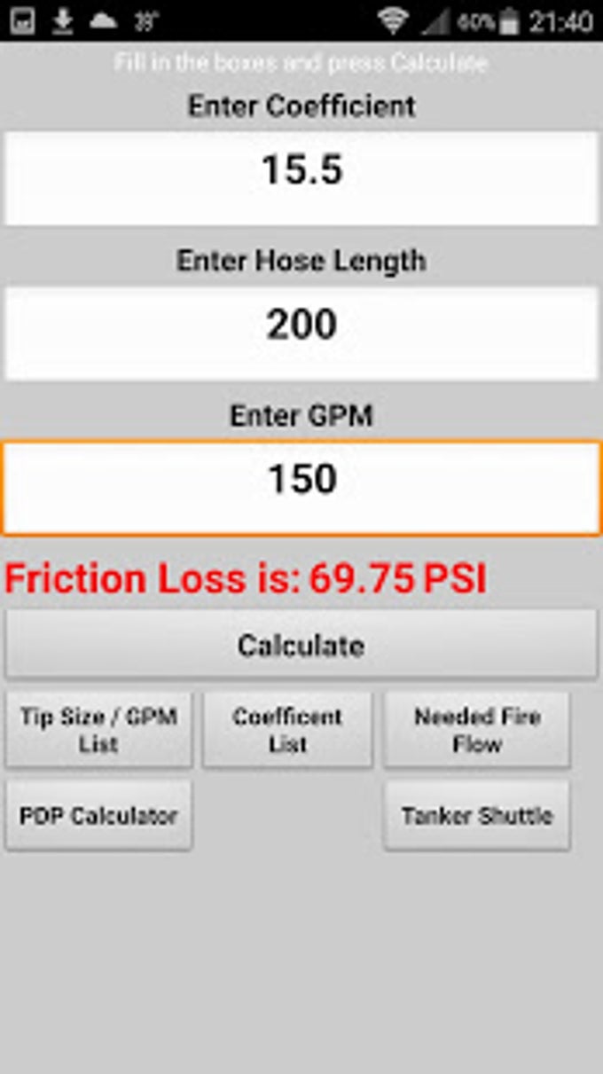 How To Find The Friction Loss Coefficient In A Fire Hose - Infoupdate.org