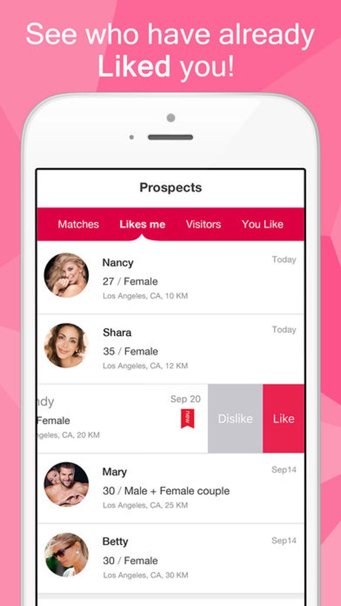 3Fun: Threesome dating for couples & kinky singles for iOS - Free download  and software reviews - CNET Download