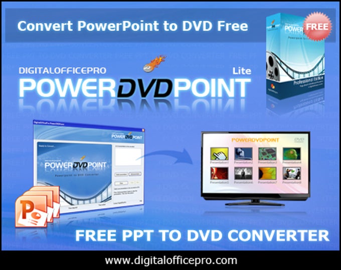 Free PowerPoint to DVD Converter for Windows Free download and