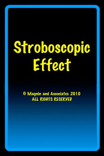 Imagen 0 para Stroboscopic Effect