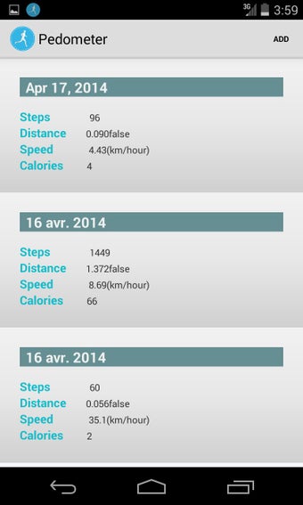 Image 1 for Pedometer & calories coun…