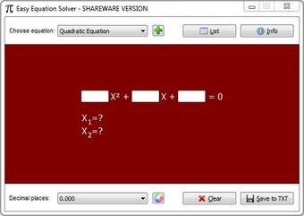 Imagen 0 para Easy Equation Solver