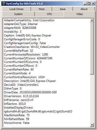 Image 5 for SysConfig