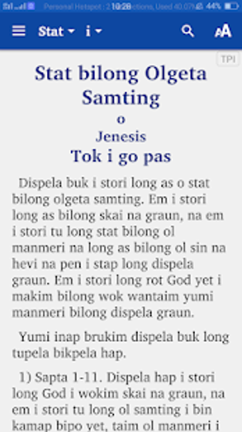 Imagen 1 para Kuanua TPI and Eng Bible