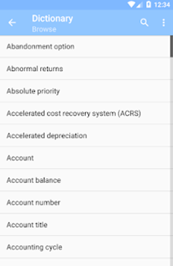 Imagen 2 para Accounting Dictionary OFF…