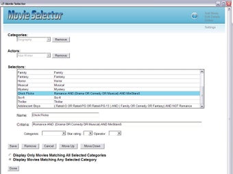 Imagen 1 para Movie Selector