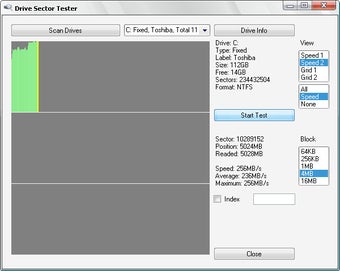 Imagen 0 para Drive Sector Tester