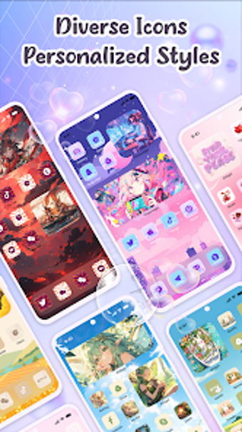 Image 0 for Theme: 4K Icon Pack  Widg…