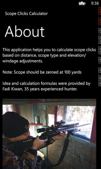Image 1 for Scope Clicks Calculator f…