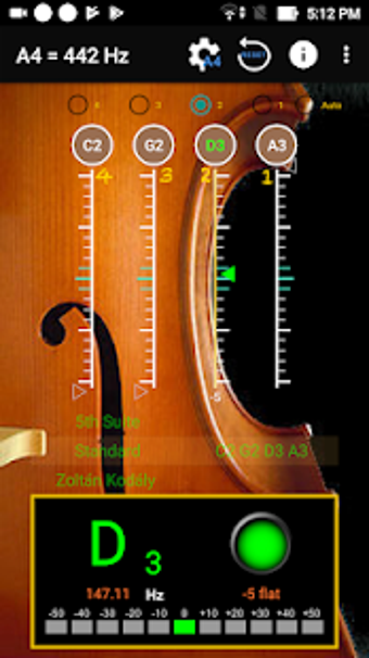 Image 0 for CelloTuner - Tuner for Ce…