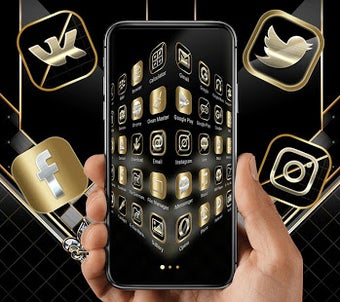 Imagen 2 para Black Luxury Gold Launche…