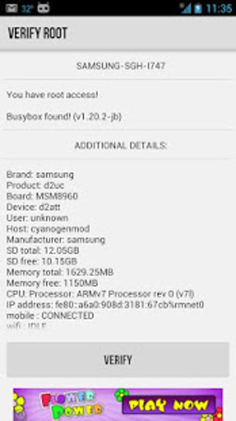 Imagen 0 para Verify Root