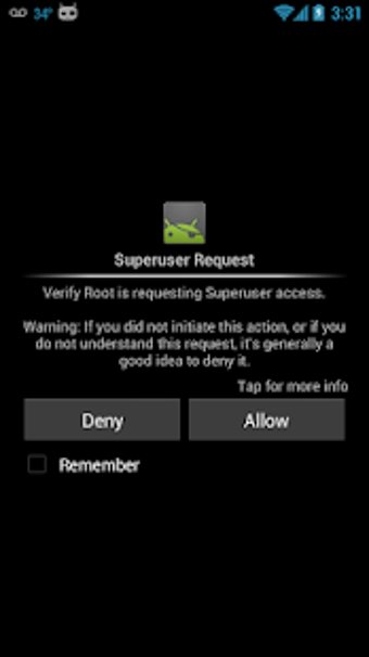 Image 0 for Verify Root