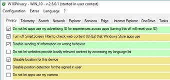 Imagen 0 para W10Privacy