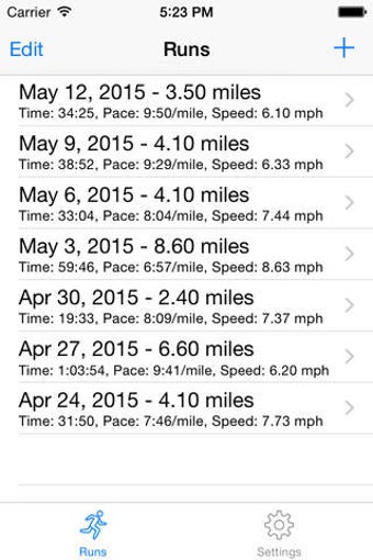 Image 0 for Treadmill Run Tracker