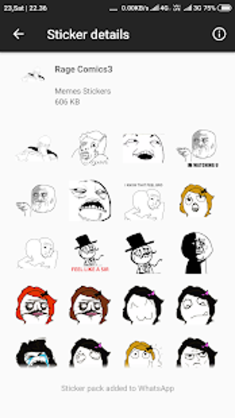 Image 1 for funny Meme Stickers for W…