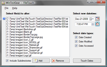 Image 0 for File Touch