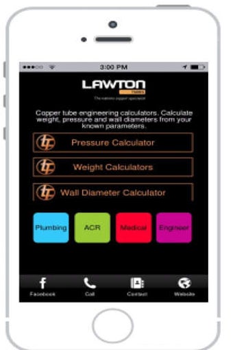 Image 0 for Lawton Copper Tube Calcul…